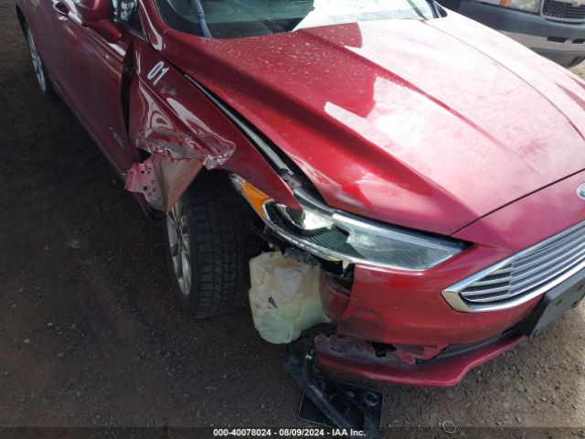 3FA6P0PU6HR284590 Ford Fusion Energi Se Luxury