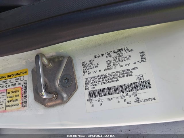 Ford Transit Connect Xl 2016 NM0LS7E76G1240399 Image 9