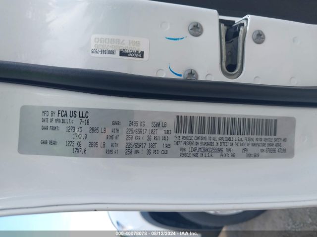 1C4PJMCB0KD255906 Jeep Cherokee Latitude 4x4