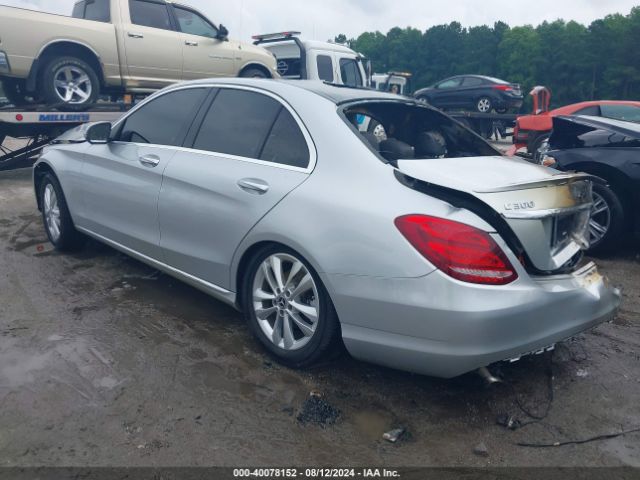 WDDWF4KB4JR316194 Mercedes-Benz C 300 4matic