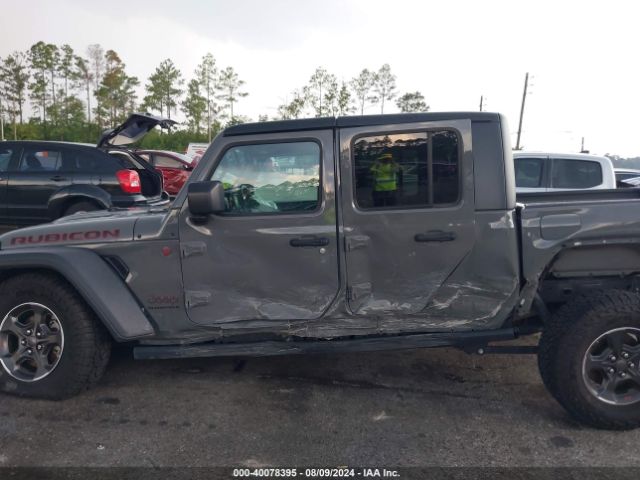 1C6JJTBG7PL502243 Jeep Gladiator Rubicon 4x4