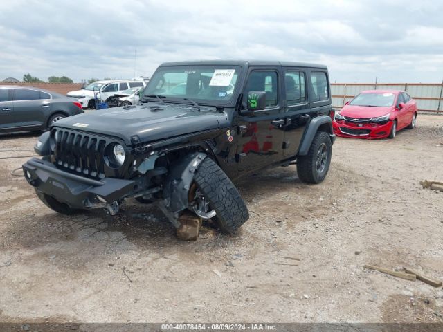1C4HJXDG5NW133471 Jeep Wrangler Unlimited Sport 4x4