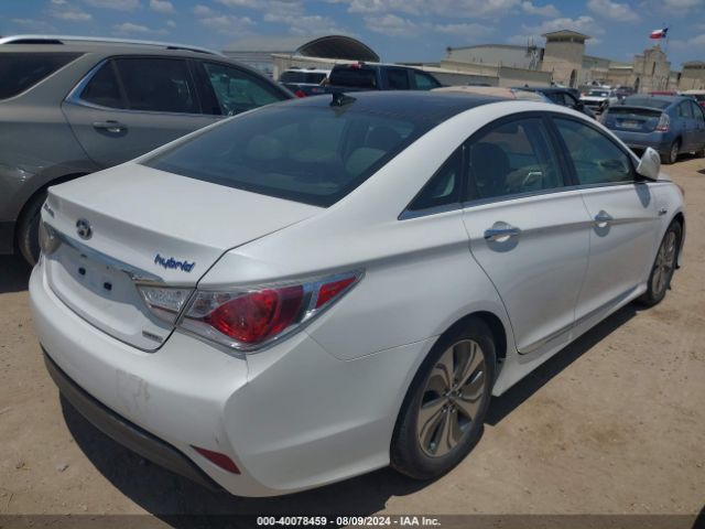 KMHEC4A48EA112466 Hyundai Sonata Hybrid Limited