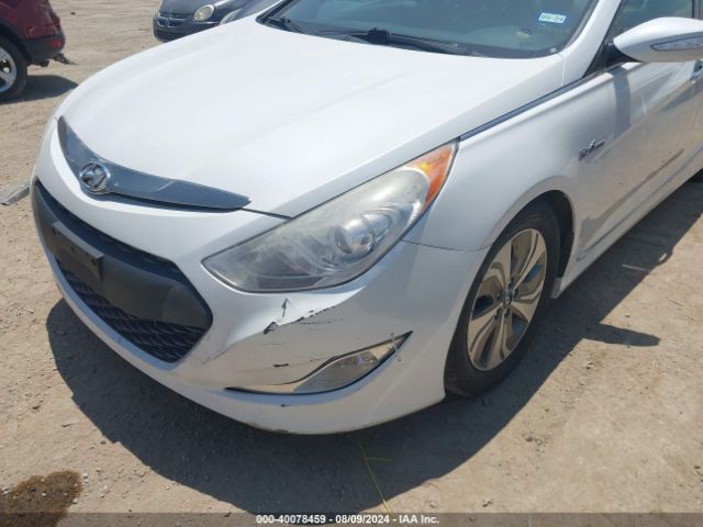 KMHEC4A48EA112466 Hyundai Sonata Hybrid Limited