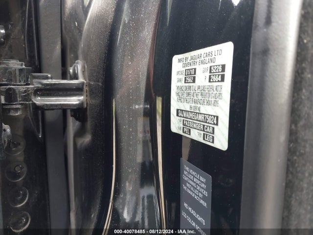 2010 JAGUAR XF SAJWA0HE6AMR75024 Photo 8