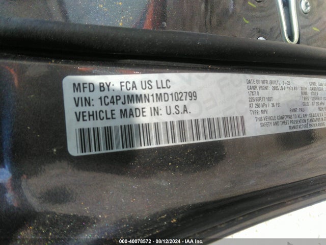 Jeep Cherokee Latitude Lux 4x4 2021 1C4PJMMN1MD102799 Image 9