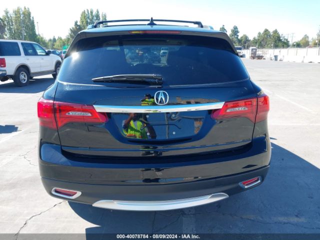 5FRYD3H46EB014105 Acura Mdx Technology Package