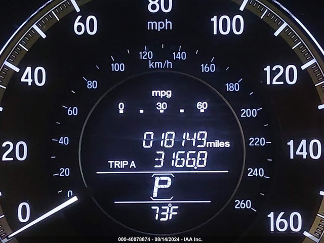 Honda ACCORD LX 2016 1HGCR2F39GA144054 Image 15