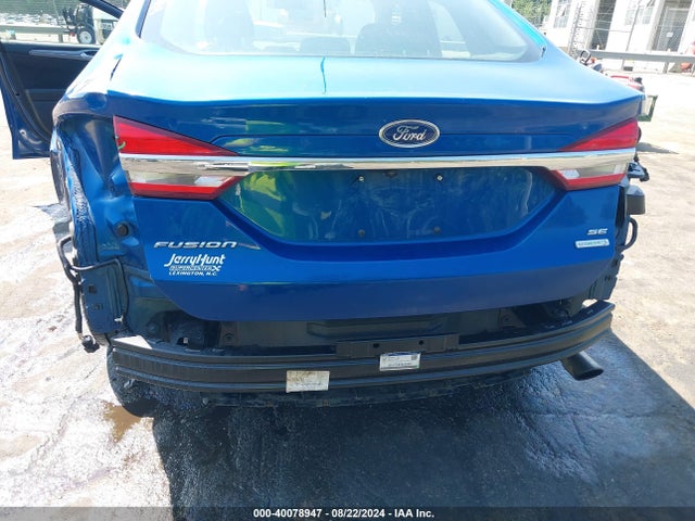 Ford FUSION SE 2017 3FA6P0HD6HR402314 Image 6