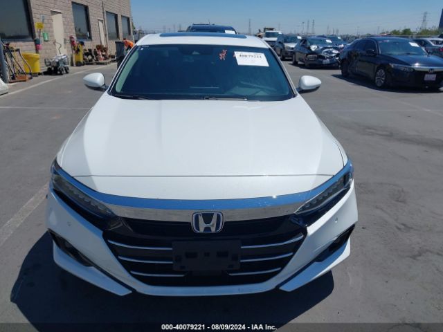 1HGCV3F58MA004169 Honda Accord Hybrid Ex-l