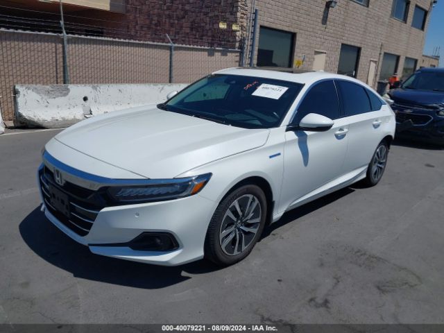 1HGCV3F58MA004169 Honda Accord Hybrid Ex-l