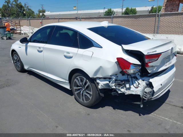 1HGCV3F58MA004169 Honda Accord Hybrid Ex-l