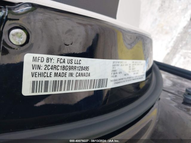 2C4RC1BG9RR128495 Chrysler Pacifica Touring L