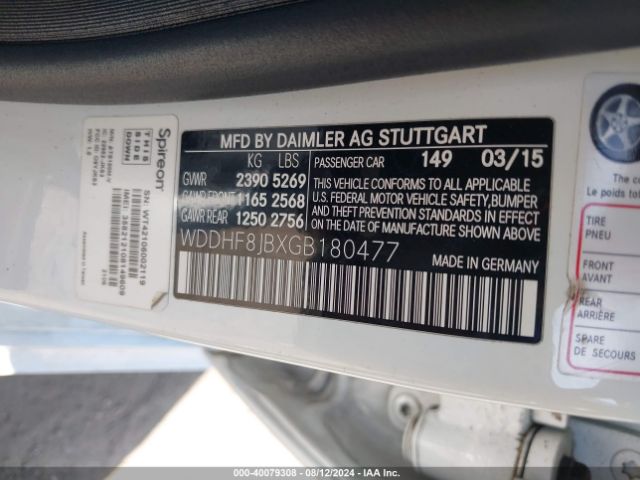 WDDHF8JBXGB180477 Mercedes-Benz E 350 4matic