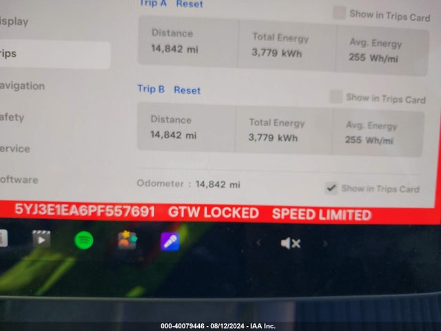 2023 TESLA MODEL 3 5YJ3E1EA6PF557691 Photo 6