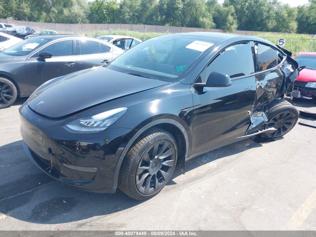 2022 TESLA MODEL Y 7SAYGDEE6NA008977 Photo 1