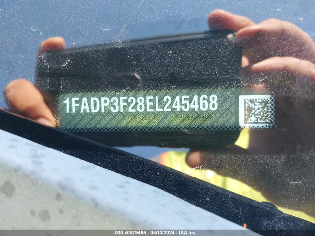 Ford FOCUS SE 2014 1FADP3F28EL245468 Image 9