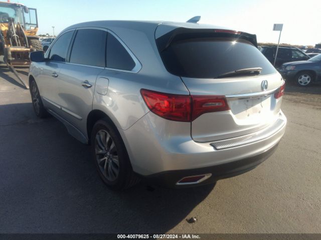 5FRYD4H65FB002262 Acura Mdx Technology Pkg W/entertainment Pkg