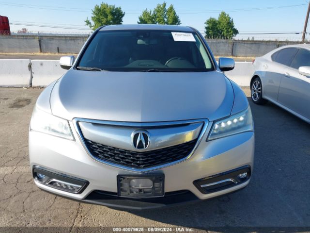 5FRYD4H65FB002262 Acura Mdx Technology Pkg W/entertainment Pkg