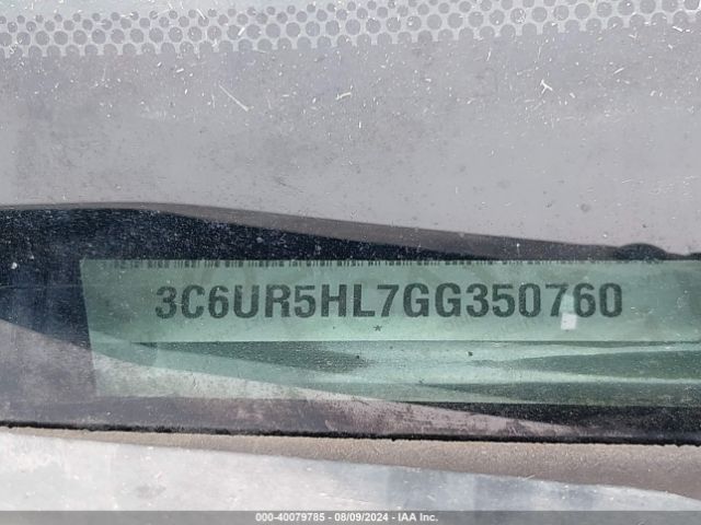 3C6UR5HL7GG350760 RAM 2500 Tradesman