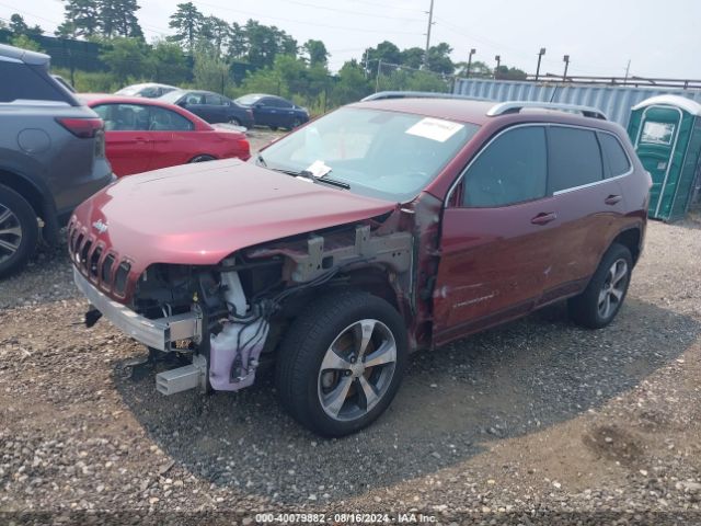 1C4PJLDX8KD366420 Jeep Cherokee Limited Fwd