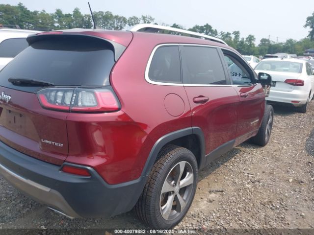 1C4PJLDX8KD366420 Jeep Cherokee Limited Fwd