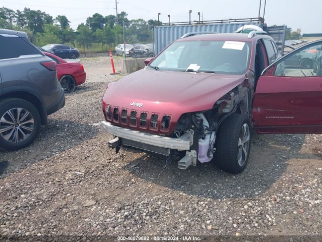 1C4PJLDX8KD366420 Jeep Cherokee Limited Fwd