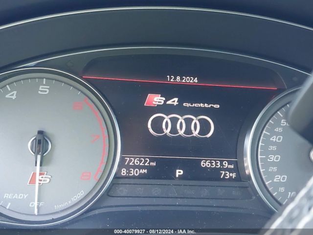 WAUB4AF48JA001886 Audi S4 3.0t Premium Plus