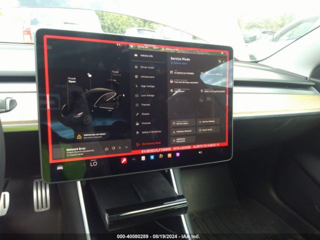 5YJ3E1ECXLF746856 Tesla Model 3 Performance Dual Motor All-wheel Drive