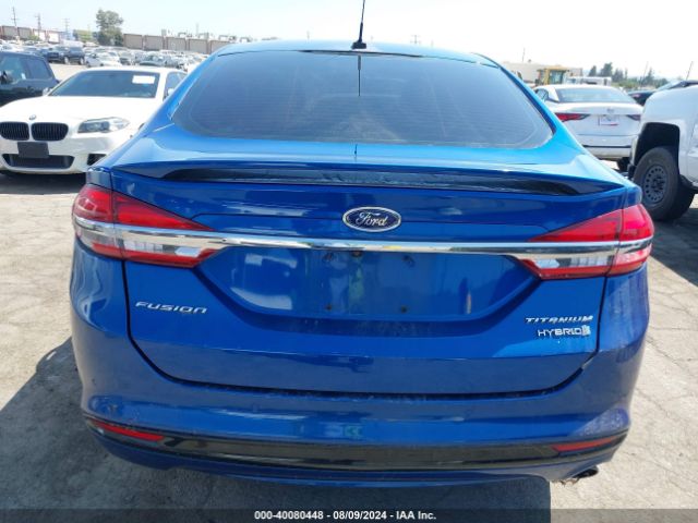 3FA6P0RU8HR314833 Ford Fusion Hybrid Titanium