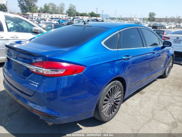 3FA6P0RU8HR314833 Ford Fusion Hybrid Titanium