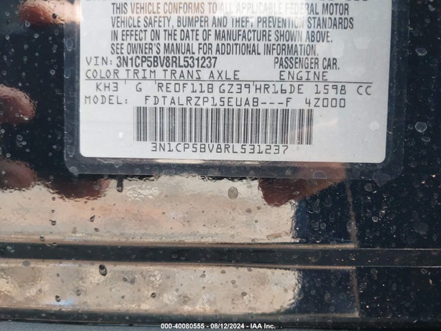 Nissan Kicks S Xtronic Cvt 2024 3N1CP5BV8RL531237 Image 9