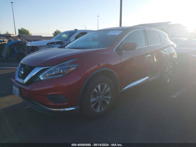 5N1AZ2MG3JN199848 Nissan MURANO S