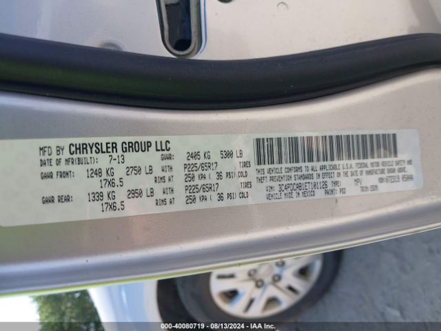 3C4PDCAB1ET101126 Dodge Journey American Value Pkg