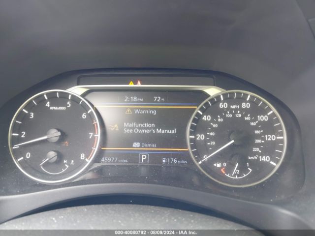 1N4BL4DW7MN384525 Nissan Altima Sv Intelligent Awd