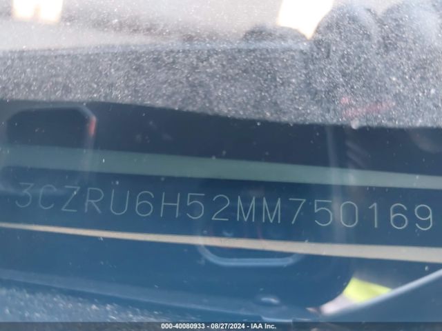 3CZRU6H52MM750169 Honda Hr-v Awd Ex