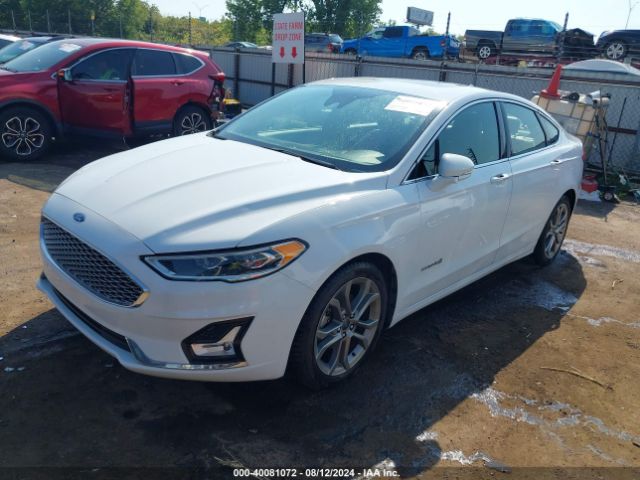 3FA6P0RU5KR138749 Ford Fusion Hybrid Titanium