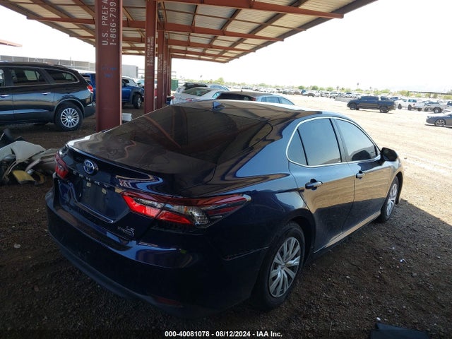 Продаж на аукціоні авто 2021 Toyota Camry Le Hybrid, vin: 4T1C31AK5MU556342, номер лоту: 40081078