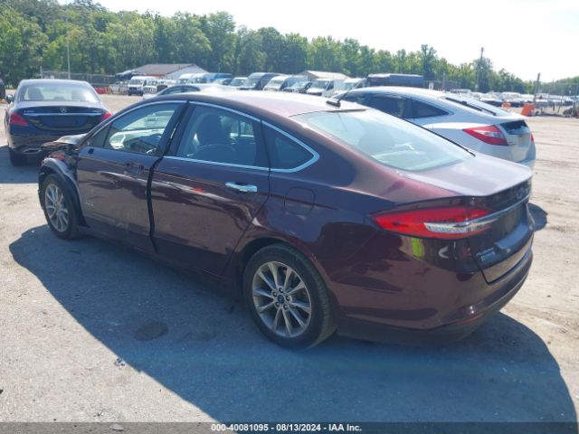 3FA6P0PU0HR409857 Ford Fusion Energi Se Luxury