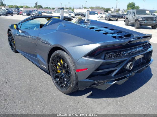 ZHWUT5ZF9PLA21588 Lamborghini Huracan Evo Spyder Rwd