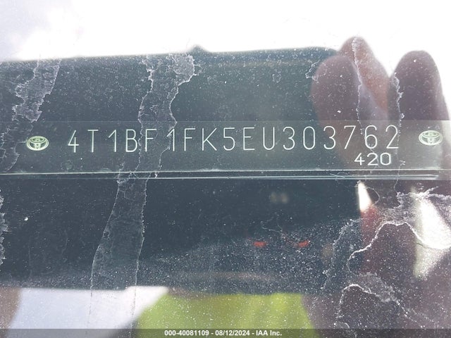 Toyota CAMRY LE 2014 4T1BF1FK5EU303762 Image 9