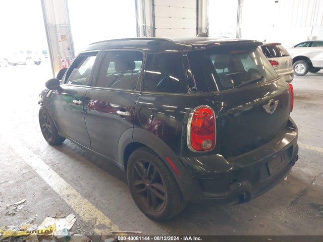 2011 MINI COOPER S COUNTRYMAN WMWZC3C59BWL79942 Photo 2
