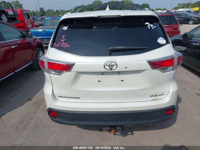 Toyota Highlander Xle V6 2015 5TDJKRFH2FS108531 Image 17