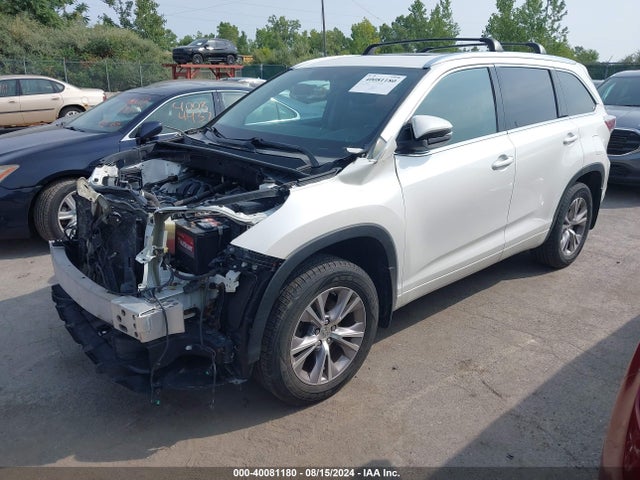 Toyota Highlander Xle V6 2015 5TDJKRFH2FS108531 Image 2