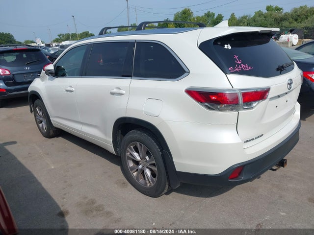 Toyota Highlander Xle V6 2015 5TDJKRFH2FS108531 Image 3