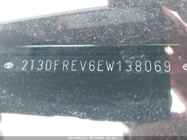 Toyota Rav4 Limited 2014 2T3DFREV6EW138069 Image 9