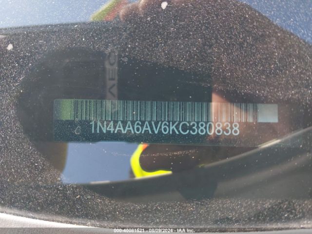 1N4AA6AV6KC380838 Nissan Maxima 3.5 Sl