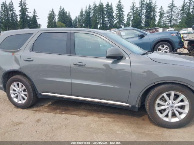 1C4RDHAG7KC604748 Dodge Durango Sxt Rwd