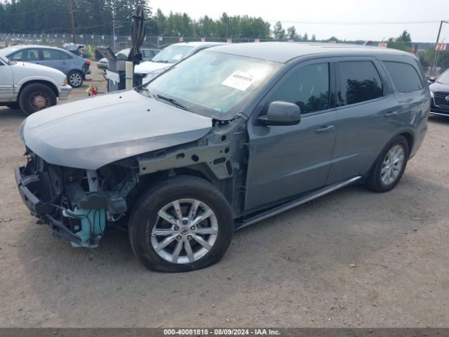 1C4RDHAG7KC604748 Dodge Durango Sxt Rwd