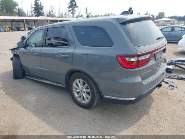 1C4RDHAG7KC604748 Dodge Durango Sxt Rwd